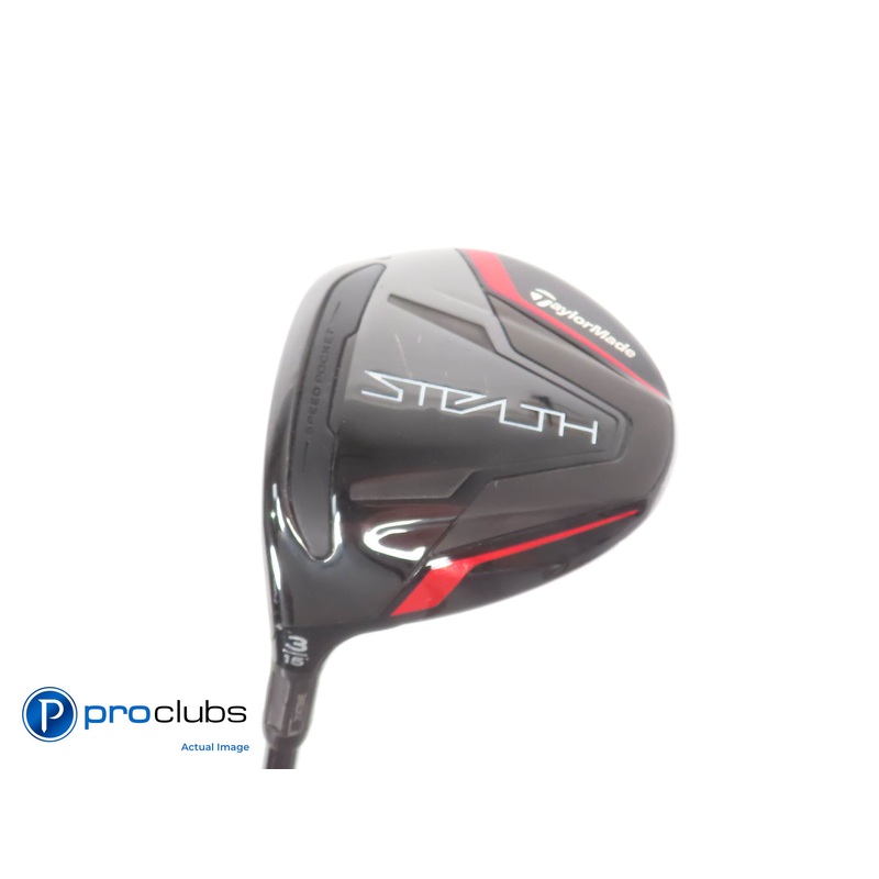 Left Handed TaylorMade Stealth 15* 3 Wood – Accra FX 2.0 M4 Stiff Flex – 379329