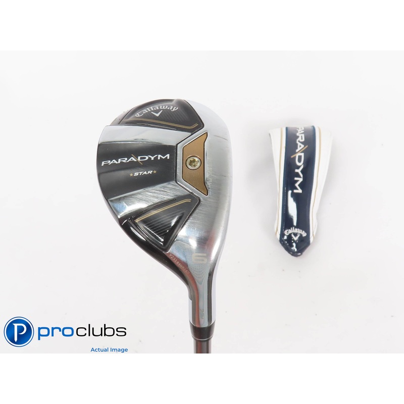 Nice Callaway PARADYM STAR 27* 6 HYBRID w/Cover – ATTAS 50 Senior Flex 433695