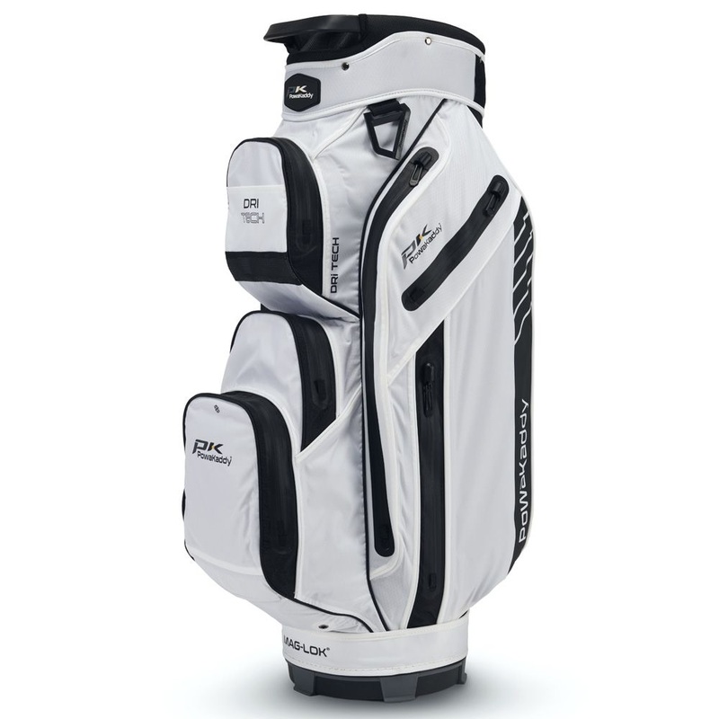 Powakaddy 2024 Dri-Tech Golf Cart Bag – White/Black