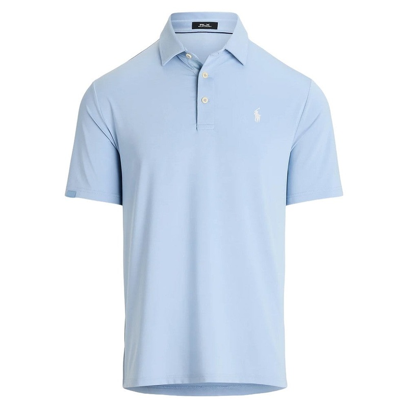 Ralph Lauren Lightweight Airflow Jersey Golf Polo Estate Blue – FW24 Men