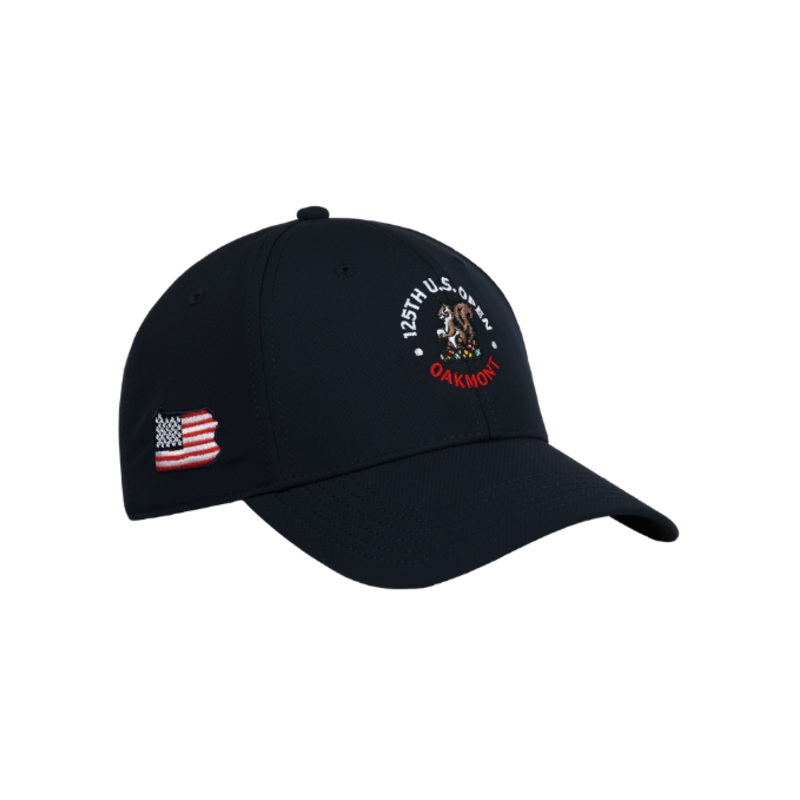 125TH U.S. Open Navy AeroSphere Tech Fabric Cap