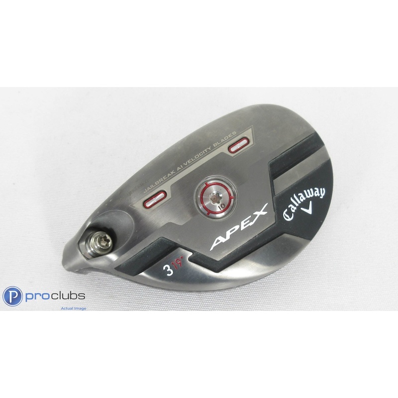 Left Handed Callaway Apex 19* – 3 Hybrid – Head Only – L/H 381724