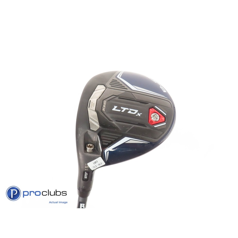 Left Handed Peacoat Cobra LTDx 15* 3 Wood – Smoke iM10 60g 5.5 Regular – 376003