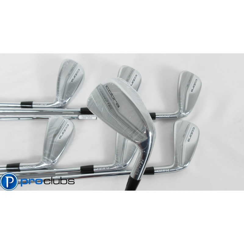 NEW COBRA ‘2022 KING FORGED TEC IRONS 4-PW STEEL KBS $-TAPER LITE REGULAR 413408