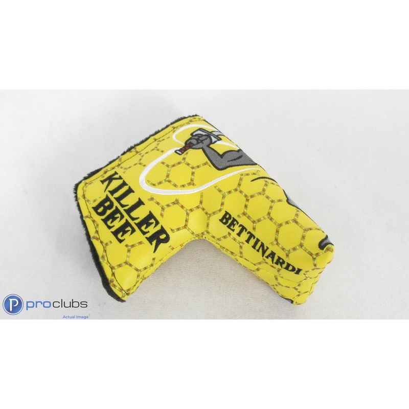 Rare! Bettinardi Killer Bee Social Stinger Blade Headcover – 400440