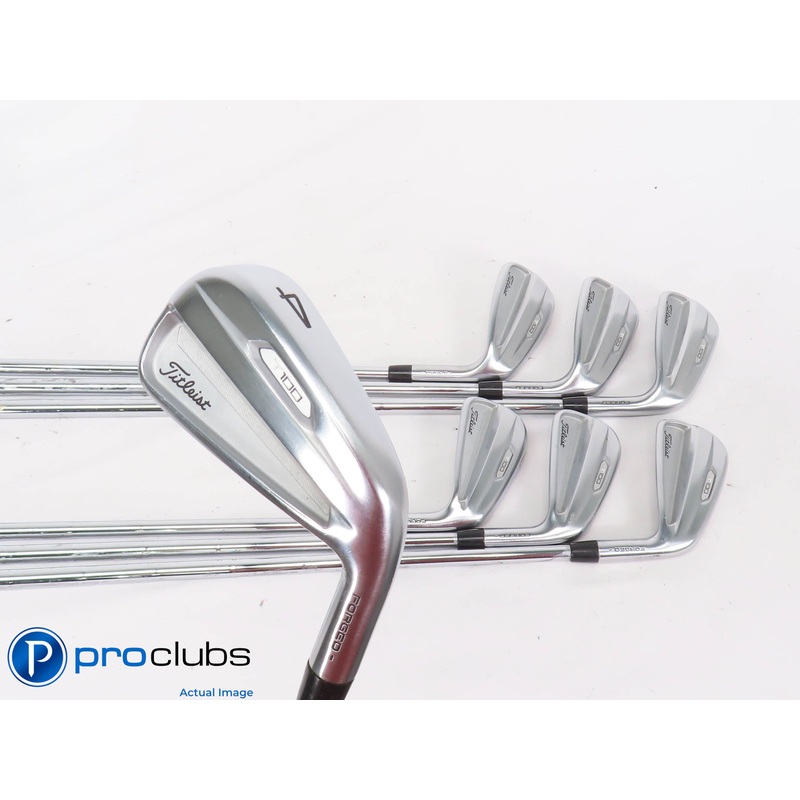 Titleist ’21 T100 4-PW IRON SET – Tour Issue X100 X-Flex Steel +1/2″ 441469