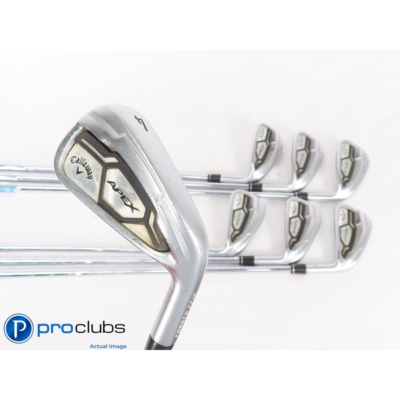 Callaway ’16 APEX CF16 4-PW IRON SET – XP 95 S300 Stiff Flex Steel +1/2″ 448723