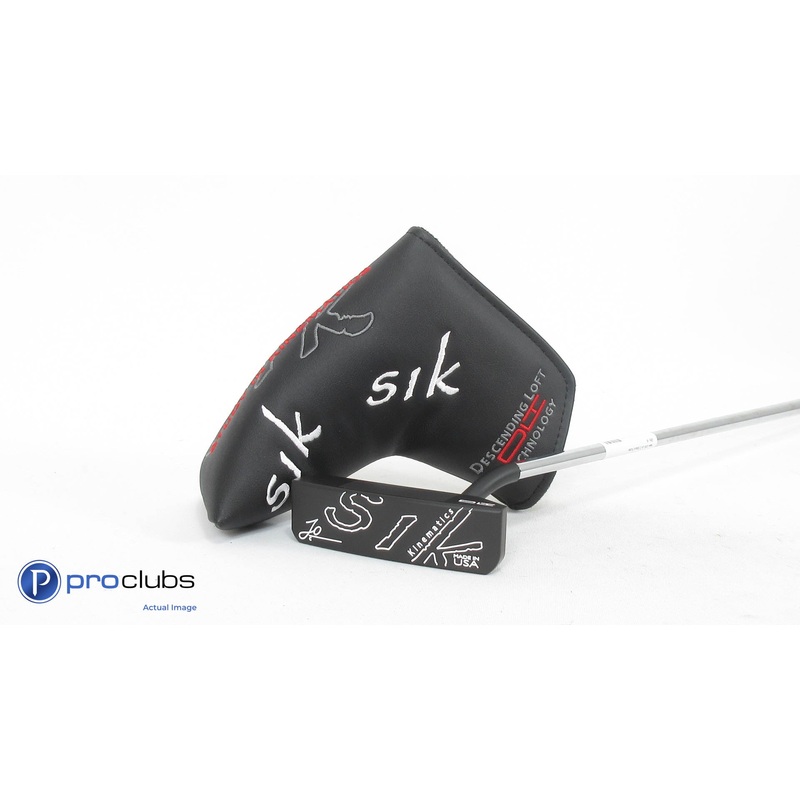 New! SIK Jo C Series Black Swept Neck 33″ Putter w/ HC (Flange Line) – 368373
