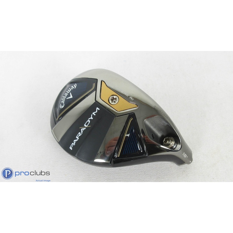 Nice! Callaway Paradym 18* Hybrid – Head Only – R/H 397114
