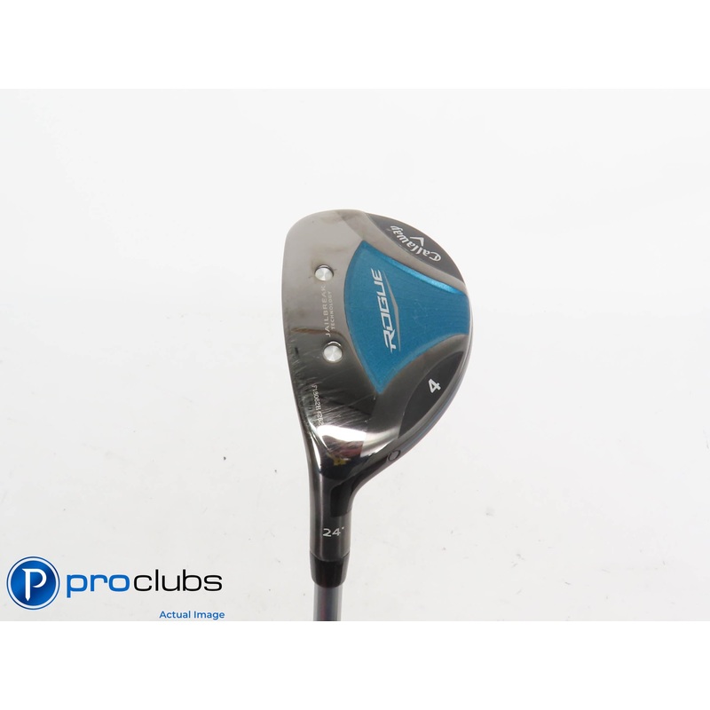 Nice! Ladies Left Handed Callaway Rogue 24* 4 Hybrid – Ladies Flex – 419697