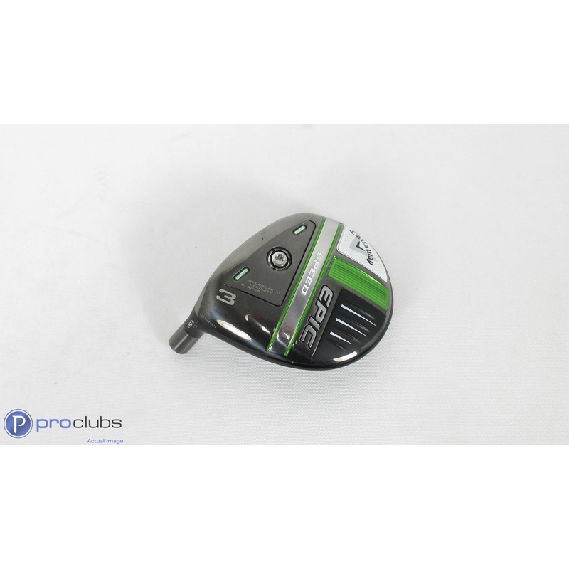 Nice! Left Handed Callaway 21′ Epic Speed 15* 3 Wood – Head Only – 343533
