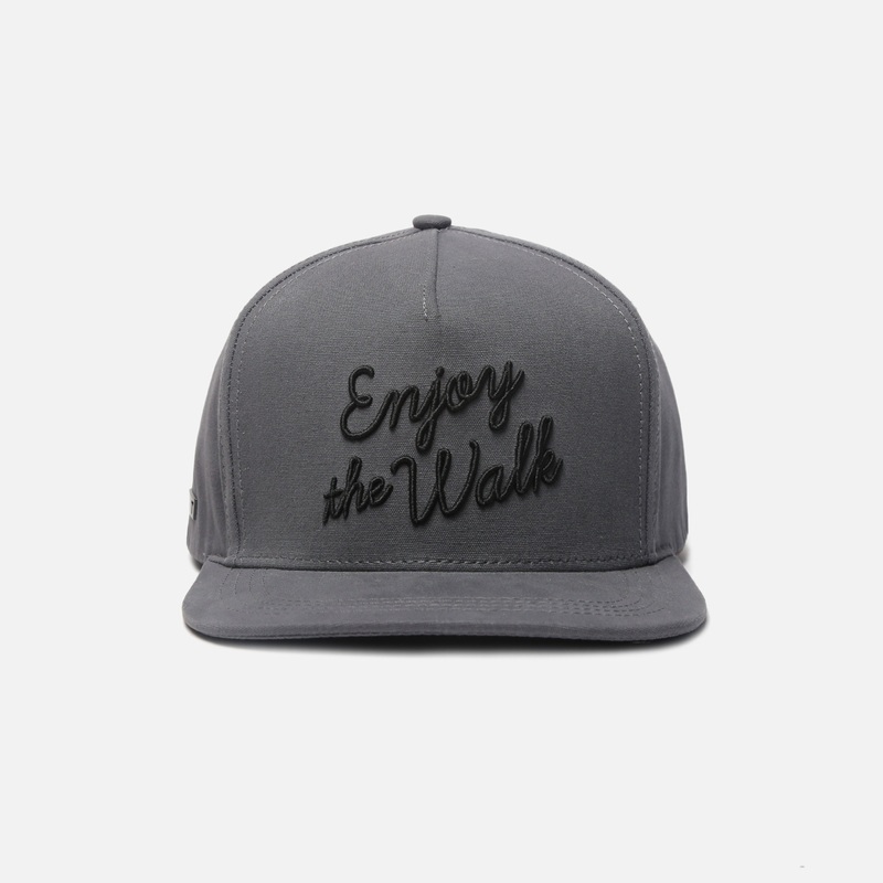 TRUE Canvas 5-Panel Snapback | Enjoy The Walk