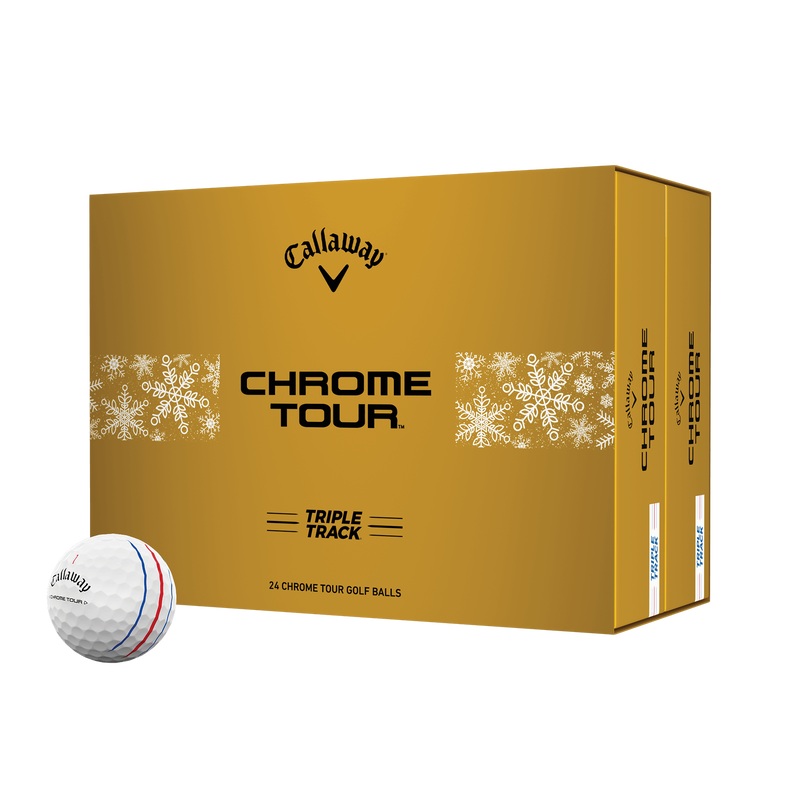 Callaway Chrome Tour Triple Track Golf Balls – 2 Dozen – SPECIAL BUY