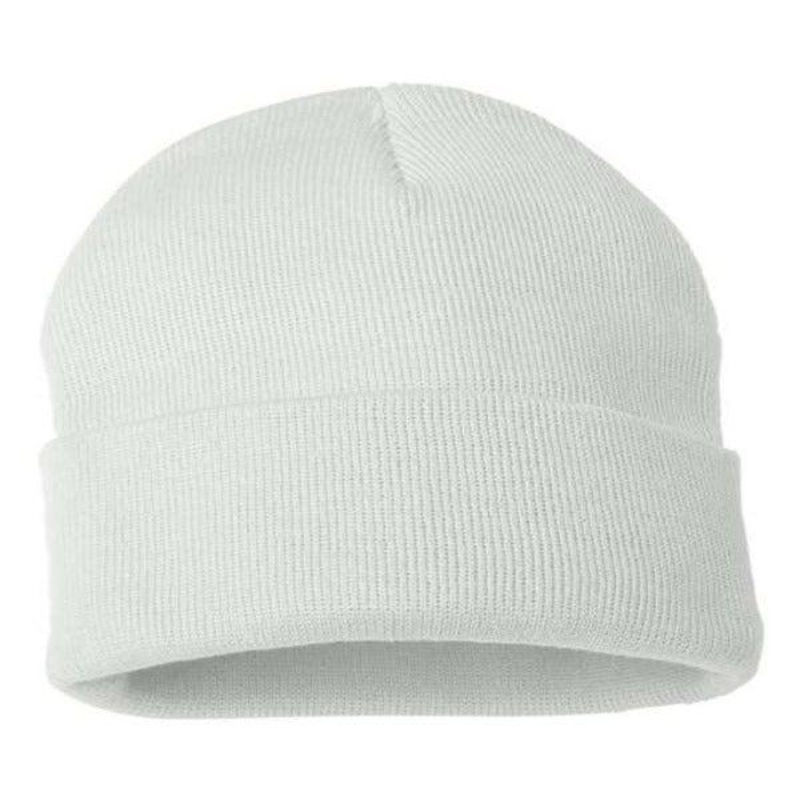 Custom Logo Sportsman Solid 12″ Cuffed Beanie