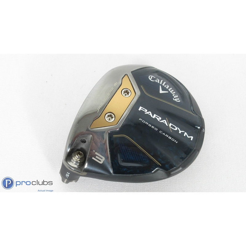 Left Handed Callaway Paradym 15* – 3 Wood – Head Only – L/H 379268