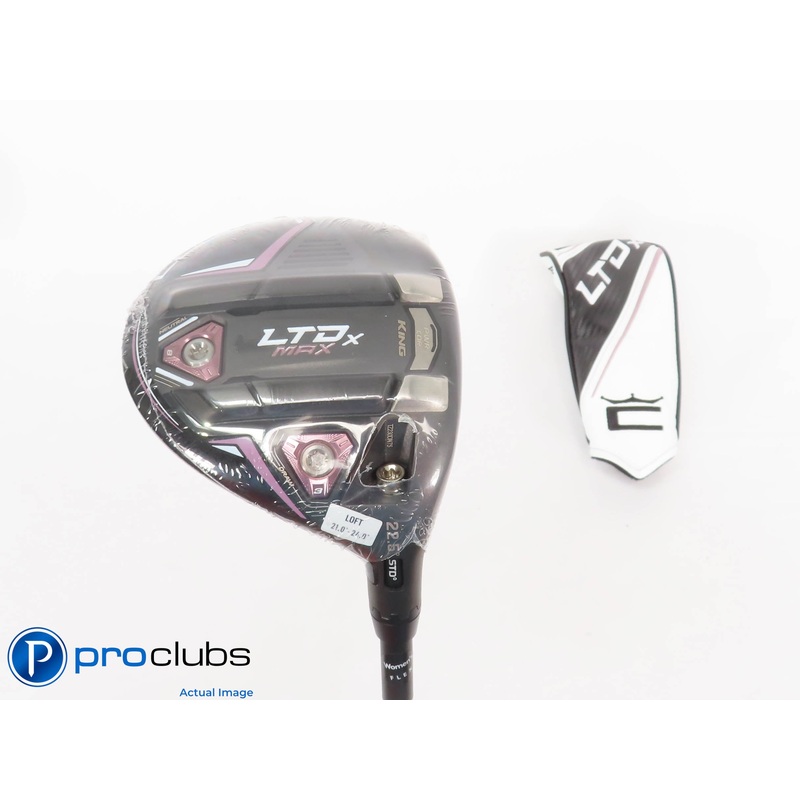 NEW Ladies Cobra KING LTDx MAX 22.5* 5 WOOD w/Cover – Helium Ladies Flex 436574