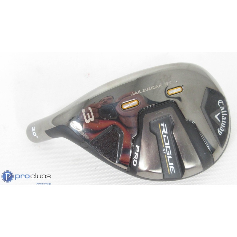 Nice! Left Handed Callaway Rogue ST Pro 20* – 3 Hybrid – Head Only – L/H 366181