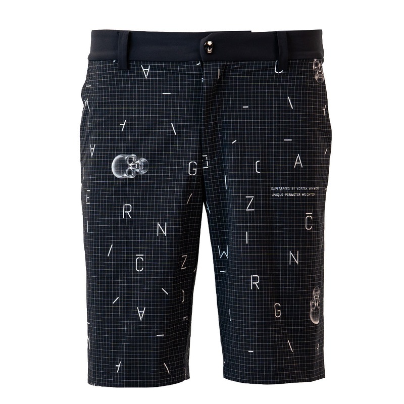 Amazingcre Men Alpha A. Skull Poly Shorts