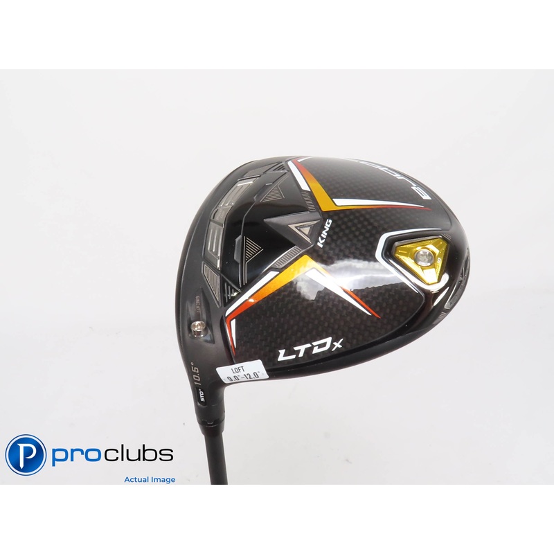 Left Handed COBRA LTDx 10.5* DRIVER Blk/Gld – Cypher Fifty Stiff Flex – 410600