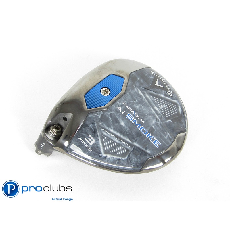 Mint! Left Handed Callaway PARADYM Ai Smoke MAX D 15* 3 Wood – Head Only 428285
