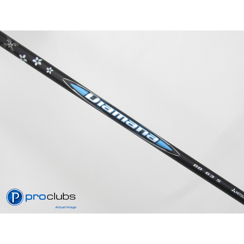 Mitsubishi DIAMANA BB 63 Stiff Flex Driver Shaft w/ TaylorMade Tip #448190