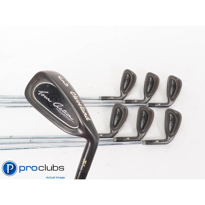 Nice Cleveland TA5 Black 3-9 IRON SET – Regular Flex Steel 445727