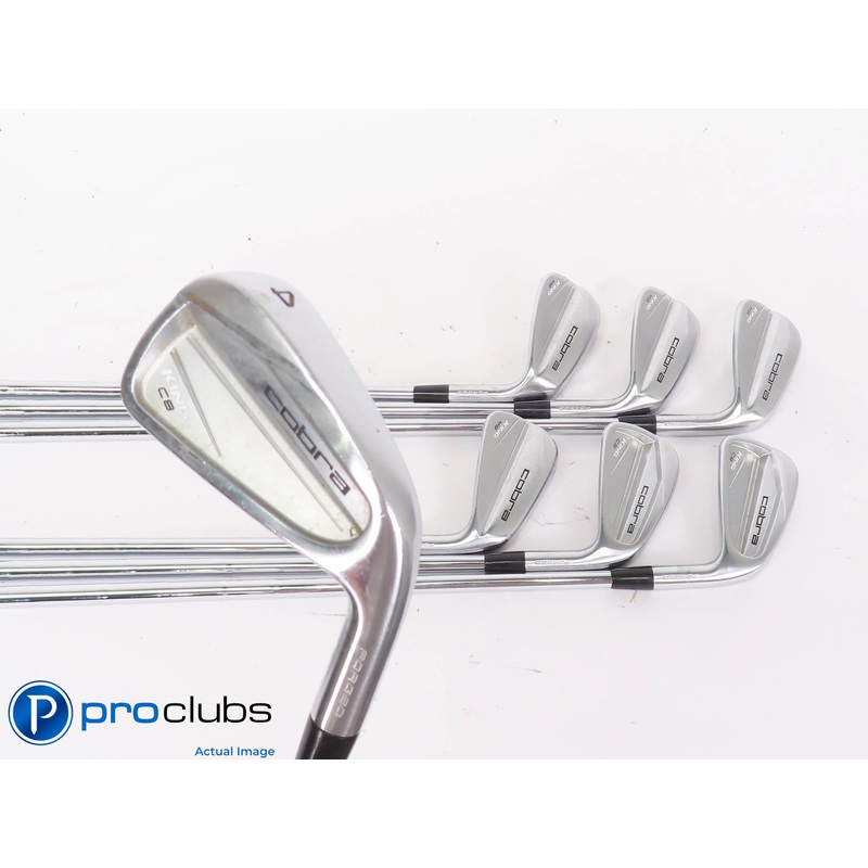 Nice Cobra ’23 KING CB/MB 4-PW Combo IRON SET – KBS $Taper 120 Stiff Flex 443216