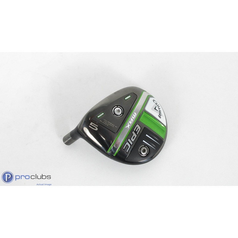 Nice! Left Handed Callaway 21′ Epic MAX 18* 5 Wood – Head Only – 343559