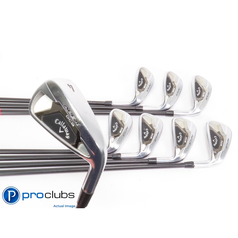 Callaway ’21 APEX DCB 4-PW,AW IRON SET – KBS TGI 80 Stiff Flex Graphite 428730