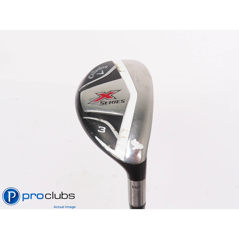 Callaway X-Series 19* 3 Hybrid – Grafalloy 60g Regular Flex – 443804