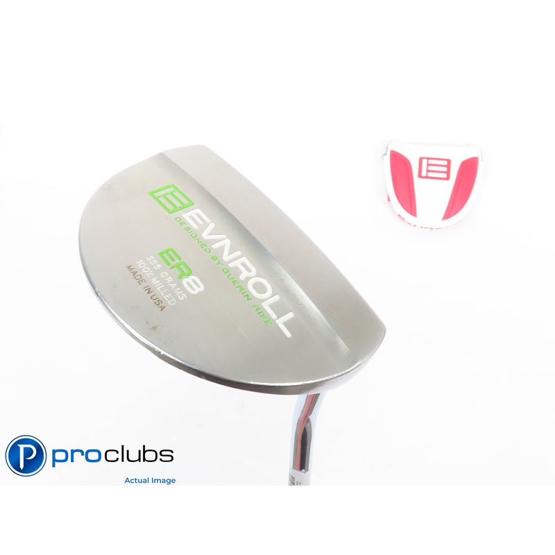 EVNROLL ER8 355g Single Bend 35″ PUTTER w/Cover – BGT Stability Shaft 430372