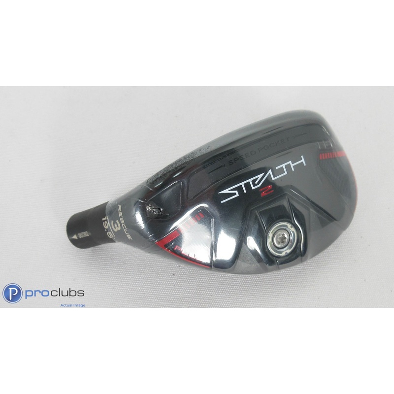 NEW! Left Handed TaylorMade Stealth-2 Plus 19.5* – 3 Hybrid – Head Only – 382130