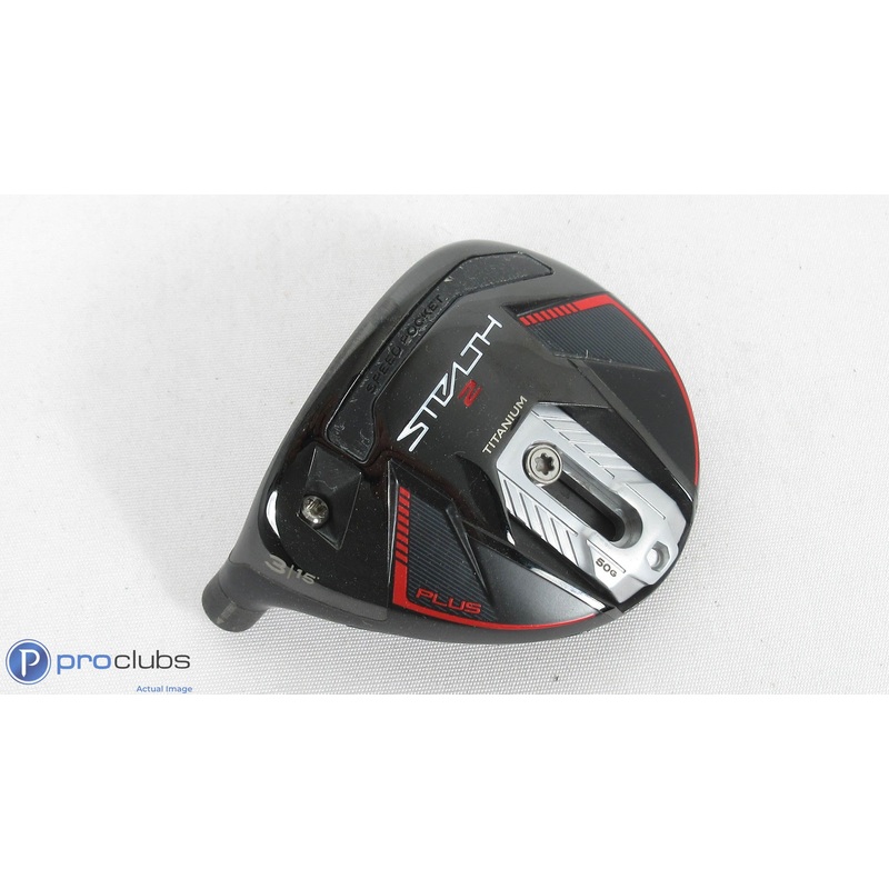 Nice! Left Handed TaylorMade Stealth-2 Plus 15* – 3 Wood – Head Only – 387936