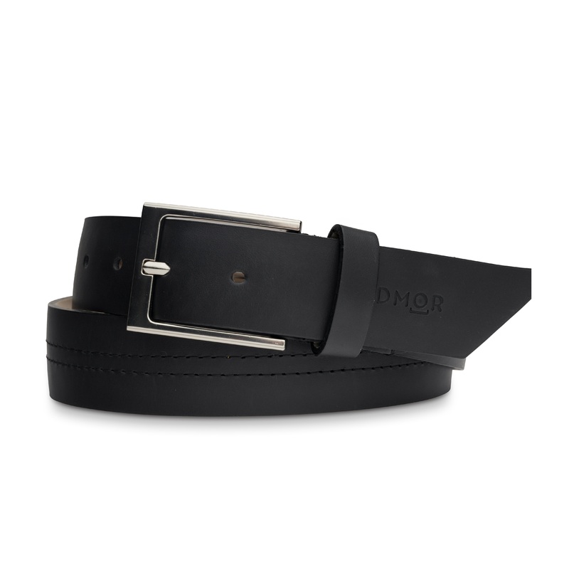RADMOR Blaine B-Rad Leather Belt – Black