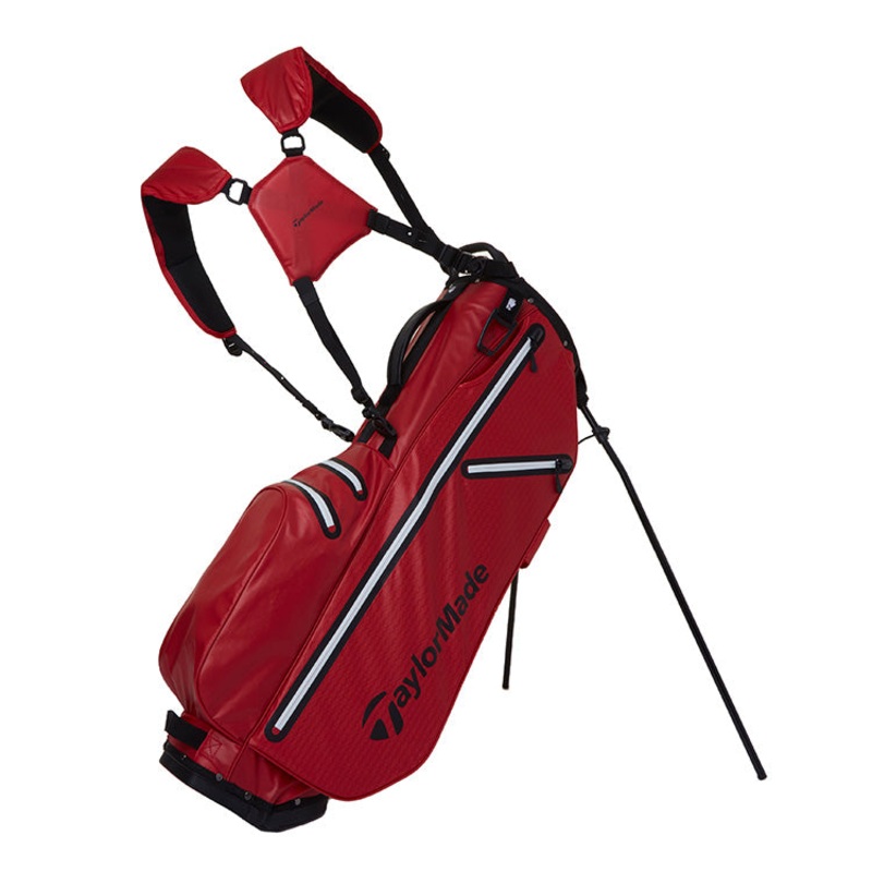 Taylormade Flextech Waterproof Golf Stand Bag – Red