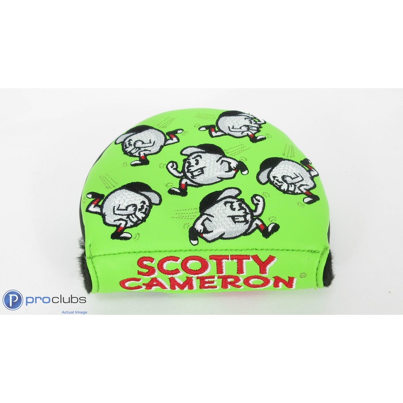 Circle T! Scotty Cameron “Baller Boy” Lime Mallet Headcover-404623