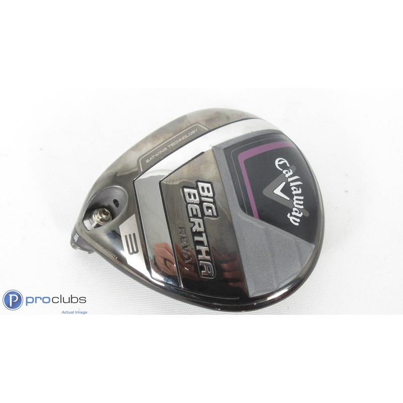 Left Handed Ladies Callaway Big Bertha REVA 18* – 3 Wood – Head Only – L/H 363520