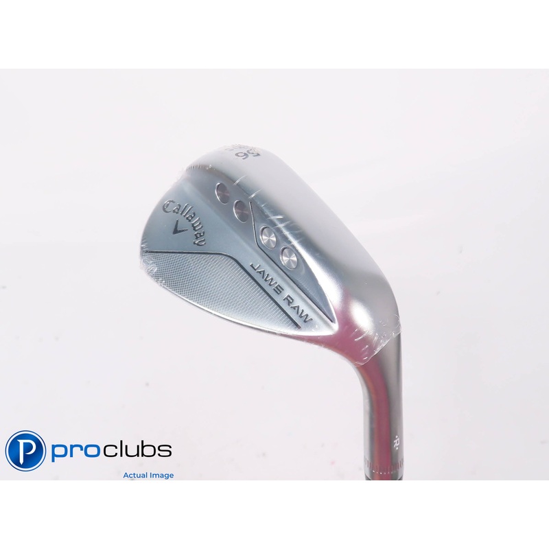 New! Callaway Jaws Raw S-Grind 56*(10*) Wedge – TT Elevate X-Flex – 447628