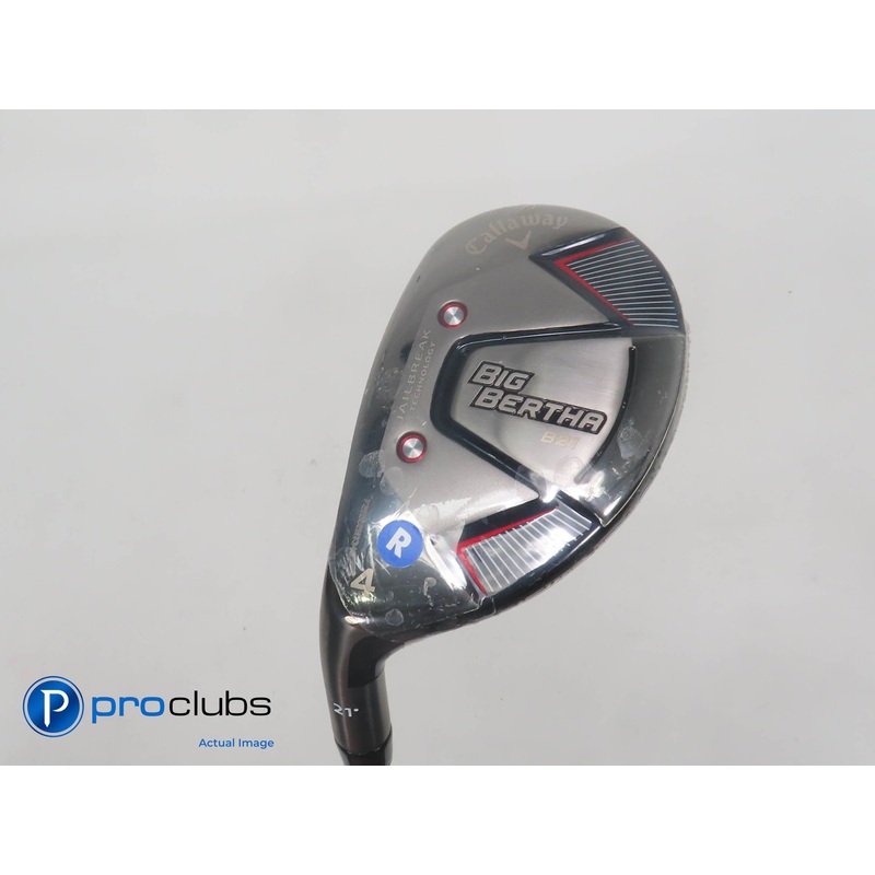 NEW Left Handed Callaway Big Bertha B21 21* 4 HYBRID – RCH65 Regular Flex 387127
