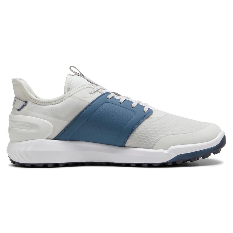 PUMA Ignite Elevate Spikeless Golf Shoes Feather Gray/Evening Sky/White – 24 Men