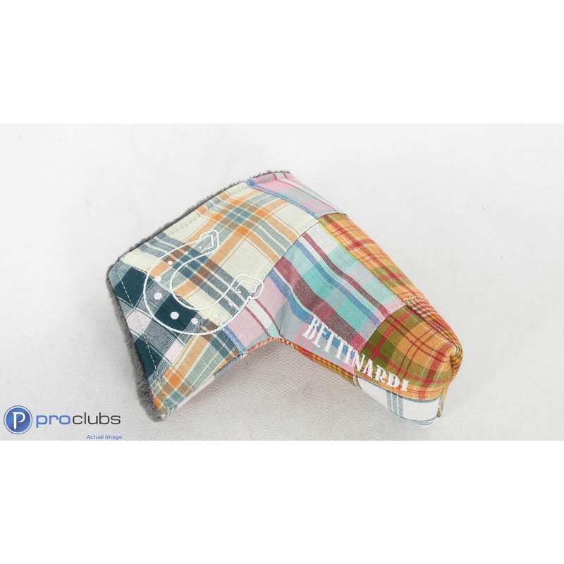 Rare! Bettinardi Orange Patch Madras Blade Headcover – 400443