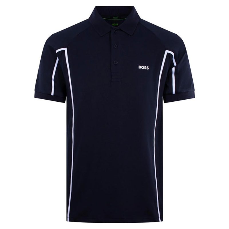 BOSS Paddy Tape Golf Polo Shirt