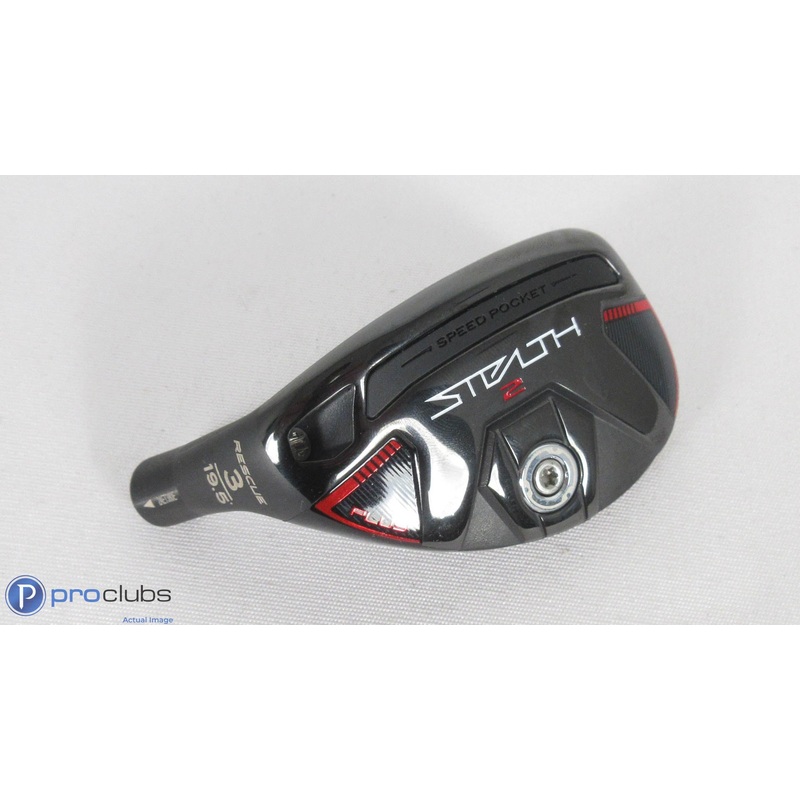 Excellent! Left Hand TaylorMade Stealth-2 Plus 19.5* 3 Hybrid – Head Only 382932
