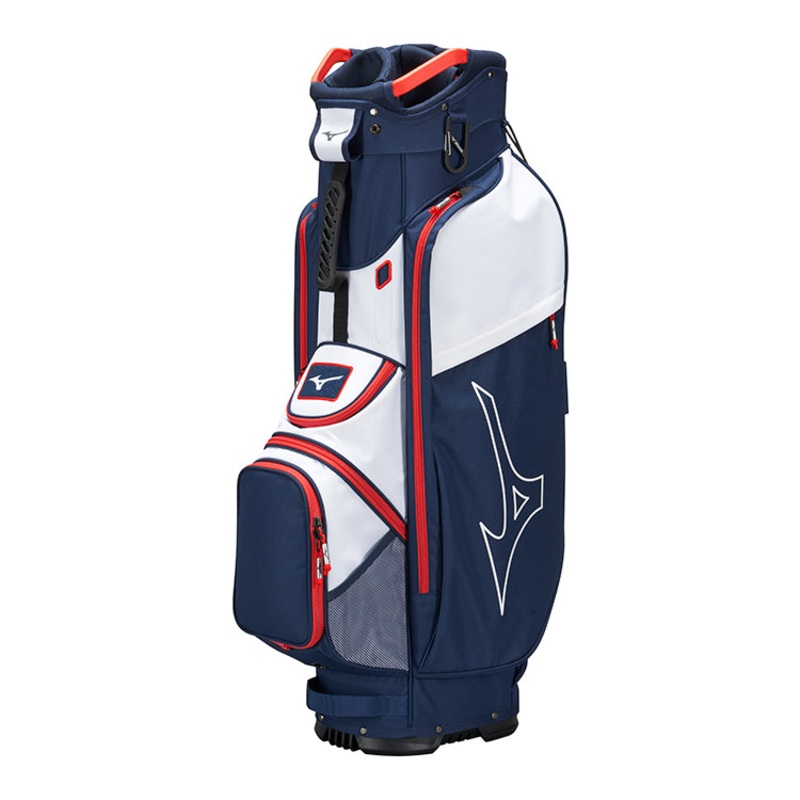 Mizuno Lightweight Golf Cart Bag – Navy/White/Red
