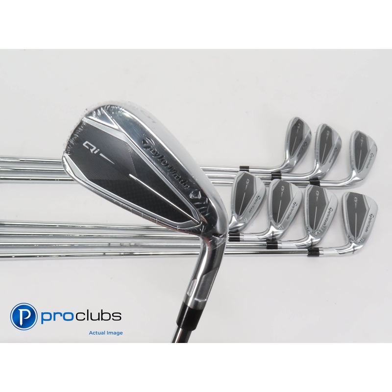 NEW TaylorMade ’24 Qi 5-PW,AW,SW IRON SET – KBS MAX MT85 Stiff Flex Steel 405933