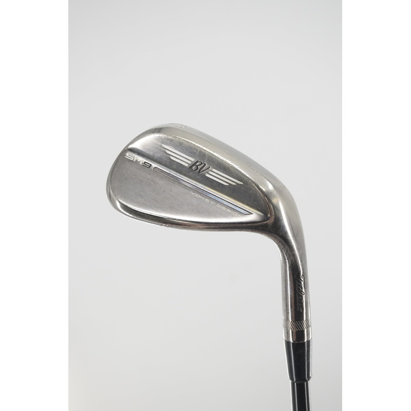 Titleist Vokey SM9 Brushed Steel 56 Degree Wedge R Flex 35.25″