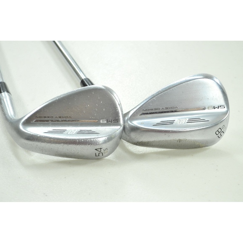 Titleist Vokey SM9 Tour Chrome 54*, 58* Wedge Set RH Wedge Flex Steel # 199257