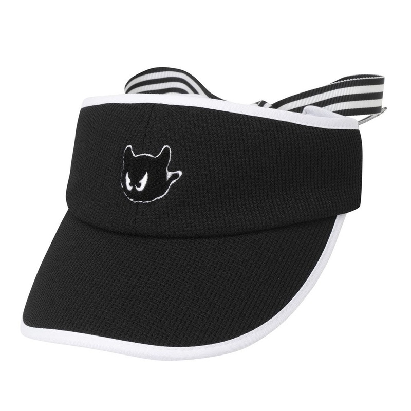 WAAC Ribbon Golf Visor Black – FW24 Women