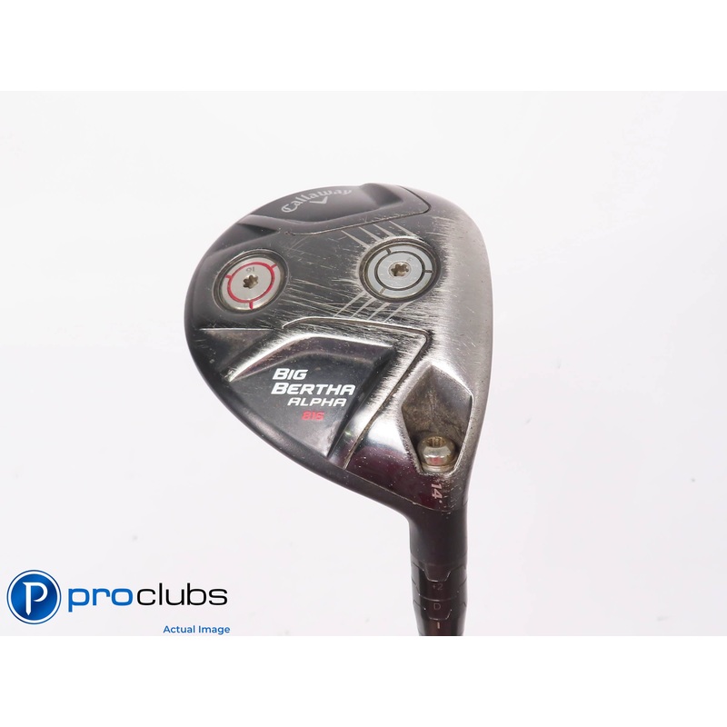 Callaway Big Bertha Alpha 816 14* 3 Wood – Aldila Rogue 110MSI Regular #447738