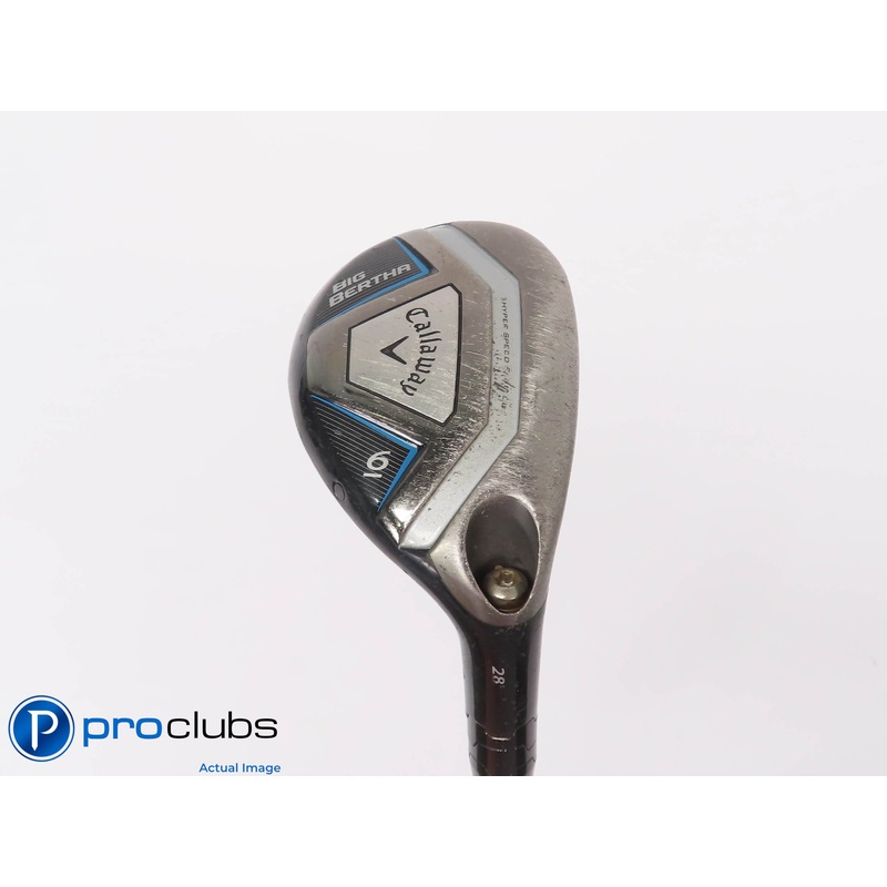 Ladies Callaway 2015 BIG BERTHA 28* 6 Hybrid – UST Recoil Ladies Flex – 447921
